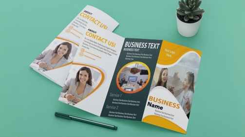 Brochure-Business-mock